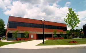 Front view of office/warehouse building