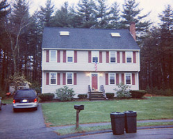 Chovanes residence Billerica, MA before construction