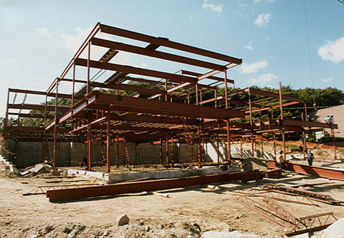 Construcion picture of office building