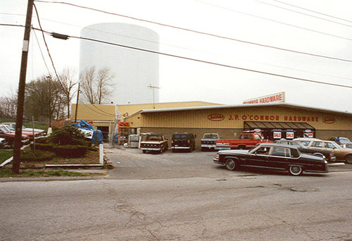 View of O'Connor Hardware in Billerica, MA prior to changes