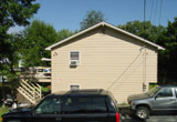 Side view of Orioala residence in Dracut, MA