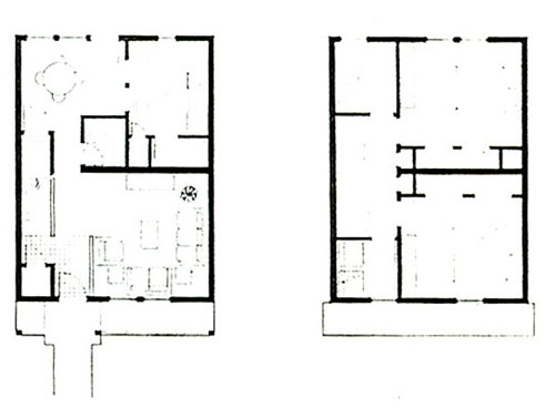 Floor plan of Prescott Commons Condominiums