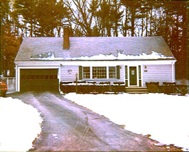 Simoneau residence in Bedford, MA befoe construction