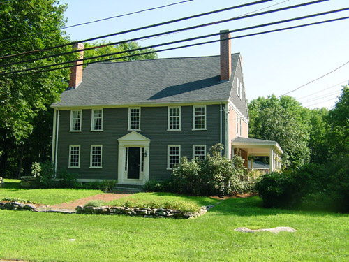 Exterior view of new Sintros residence in Chelmsford, MA