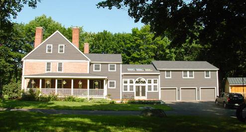 Exterior view of new Sintros residence in Chelmsford, MA