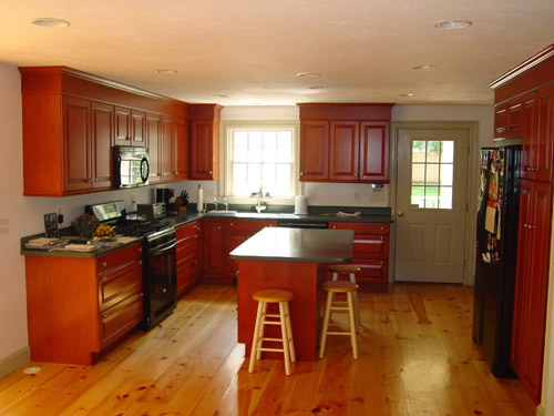 Interior view of Sintros residence in Chelmsford, MA