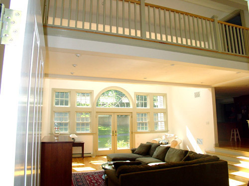 Interior view of Sintros residence in Chelmsford, MA