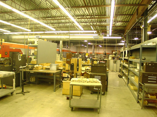 new fabrication space renovation from an existing building