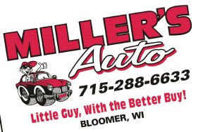 Miller's auto sales